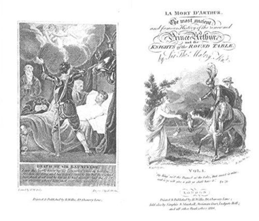 Book cover of: Morte Darthur:A Collection of Early-Nineteenth-Century Editions. By: Yuri Fuwa