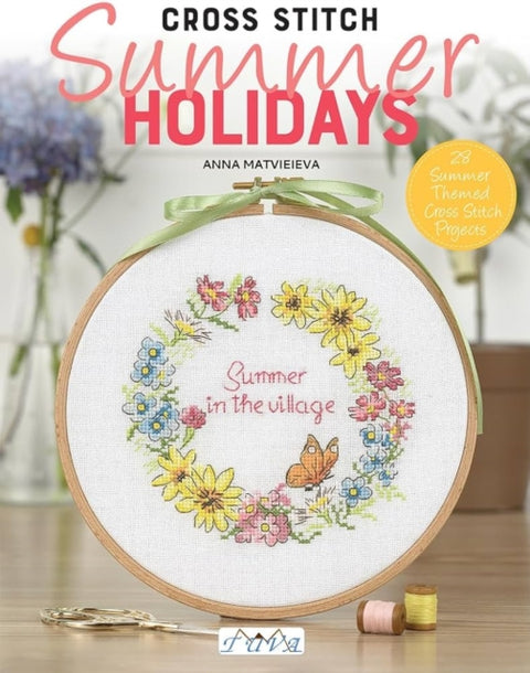 Cross Stitch Summer Holidays in the Village