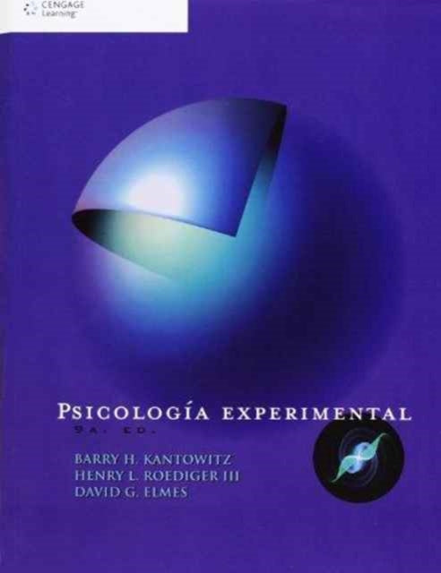 Book cover of: PsicologA­a Experimental. By: Barry Kantowitz