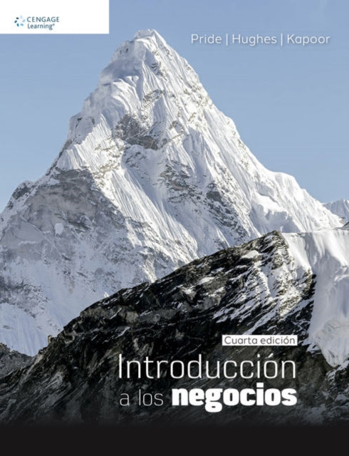 Book cover of: IntroducciA³n a los negocios. By: William Pride