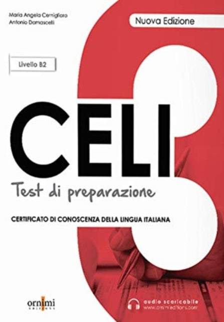 Book cover of: Celi 3 - Test di preparazione + online audio. B2
