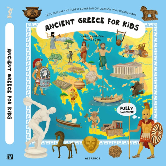 Book cover of: Ancient Greece for Kids. By: Oldrich Ruzicka