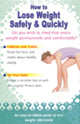 Book cover of: How to Lose Weight Safely & Quickly. By: Vijaya Kumar