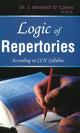 Book cover of: Logic of Repertories. By: J. Benedict D'Castro
