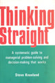 Book cover of: Thinking Straight