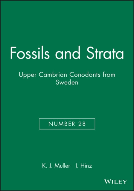 Book cover of: Upper Cambrian Conodonts from Sweden. By: K. J. Muller