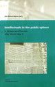 Book cover of: Intellectuals in the Public Sphere