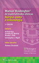 Book cover of: Manual Washington de especialidades clinicas. Alergia, asma e inmunologia. By: Andrew Kau
