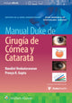 Book cover of: Manual Duke de cirugia de cornea y catarata. By: GUPTA
