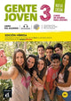 Book cover of: Gente joven 3 - Ed. hibrida - Libro del alumno + audio MP3. Nueva edicion. A2. By: Encina Alonso Aija