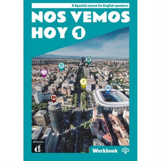 Book cover of: Nos vemos hoy 1 - Edicion inglesa Cuaderno de ejercicios + audio MP3. By: Margarita Görrissen