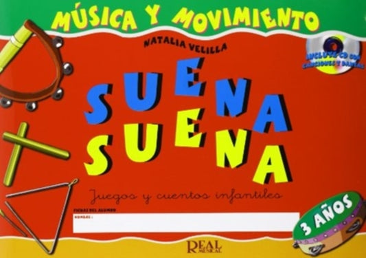 Book cover of: Suena Suena 3 Anos. By: Elena Huidobro