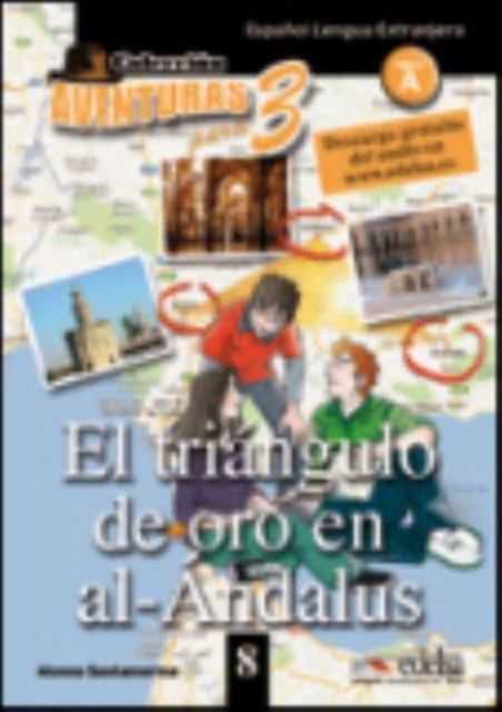 Book cover of: Aventuras para 3. By: Alfredo Alfonso Santamarina