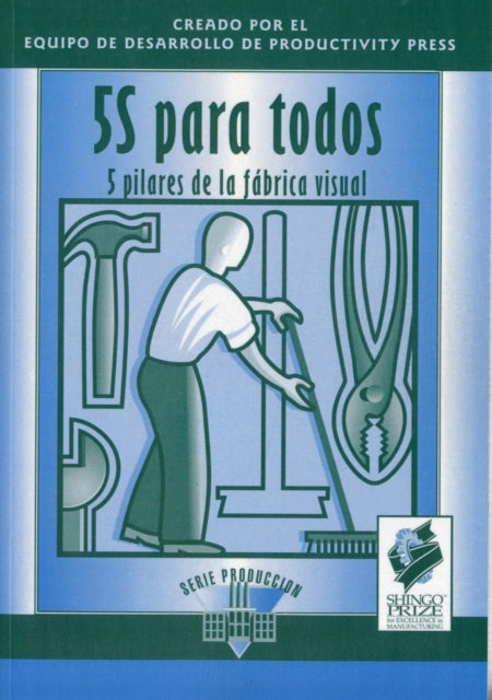 Book cover of: 5S para todos. By: Hiroyuki Hirano