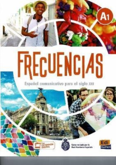 Book cover of: Frecuencias A1: Student Book. By: JESÚS ESTEBAN Y MARINA GARCÍA