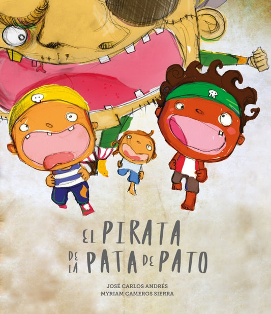 Book cover of: El pirata de la pata de pato. By: José Carlos Andrés