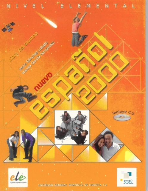 Book cover of: Nuevo Espanol 2000 Elemental Student Book + CD. By: Nieves García Hernández