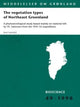 Book cover of: vegetation types of Northeast Greenland