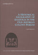 Book cover of: Historical Geography of Anatolia in the Old Assyrian Colony Period