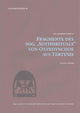 Book cover of: Fragmente des Sog. 'Sothisrituals' von Oxyrhynchos aus Tebtynis. By: Susanne Töpfer