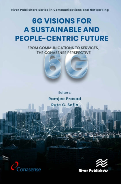 Book cover of: 6G Visions for a Sustainable and People-centric Future. By: Ramjee Prasad