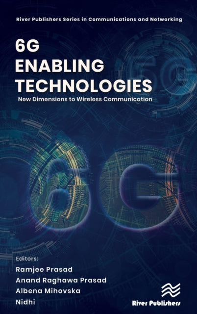 Book cover of: 6G Enabling Technologies. By: Ramjee Prasad