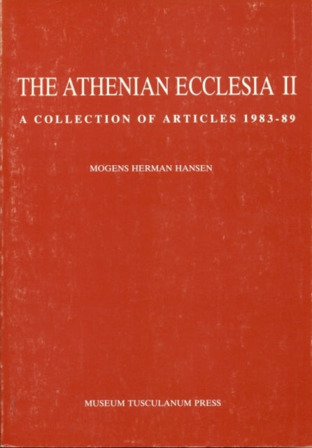 Book cover of: Athenian Ecclesia II. By: Mogens Herman Hansen