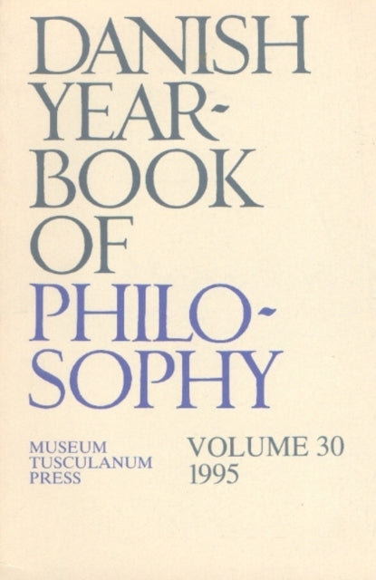 Book cover of: Danish Yearbook of Philosophy