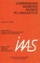 Book cover of: Copenhagen Working Papers in Linguistics