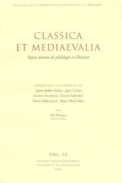 Book cover of: Classica et Mediaevalia. By: Ole Thomsen