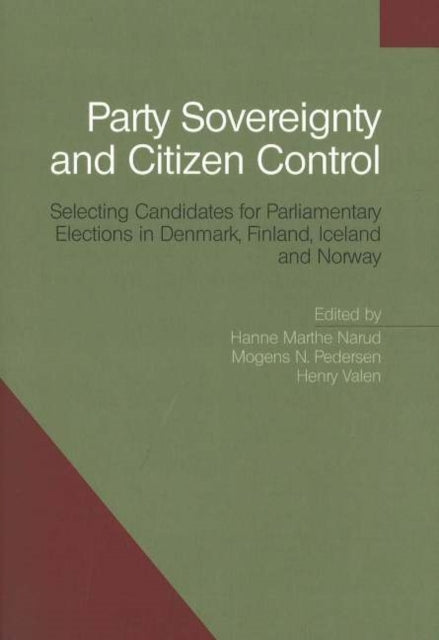 Book cover of: Party Sovereignty & Citizen Control