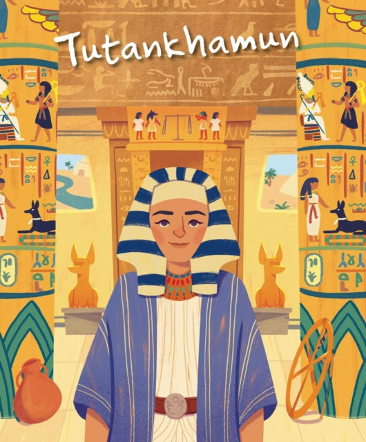 Book cover of: Tutankhamun. By: Angie Alape Perez
