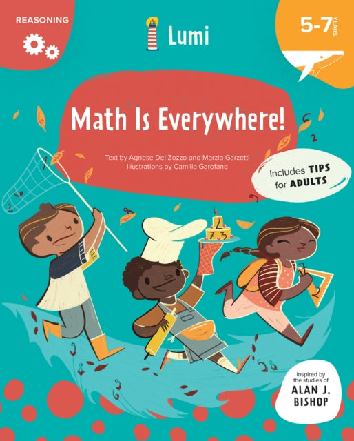 Book cover of: Math is Everywhere: Reasoning. By: Garzetti DEL ZOZZO