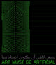 Book cover of: Art Must be Artificial. By: Jerome Neutres