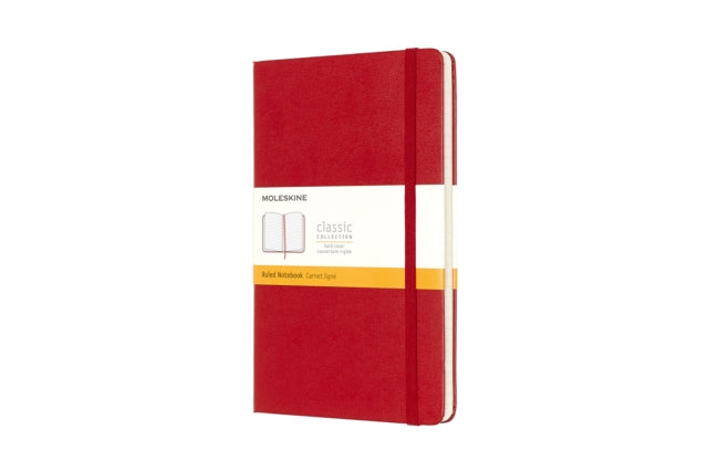 Book cover of: Moleskine Large Ruled Hardcover Notebook Scarlet Red. By: Moleskine Staff