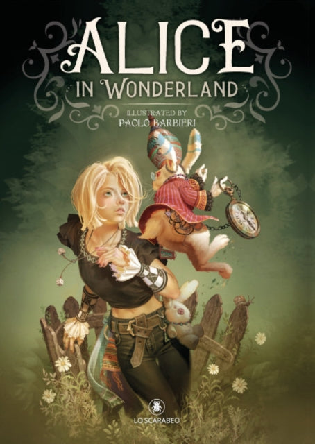 Book cover of: Alice in Wonderland. By: Paolo Barbieri