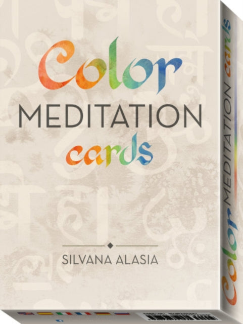 Book cover of: Color Meditation Cards