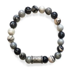 Crystal Bracelet - Network Jasper