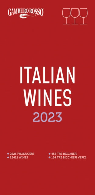 Book cover of: Italian Wines 2023. By: Gambero Rosso
