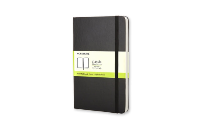 Moleskine Pocket Plain Hardcover Notebook Black 9788883701030 Moleskine Staff