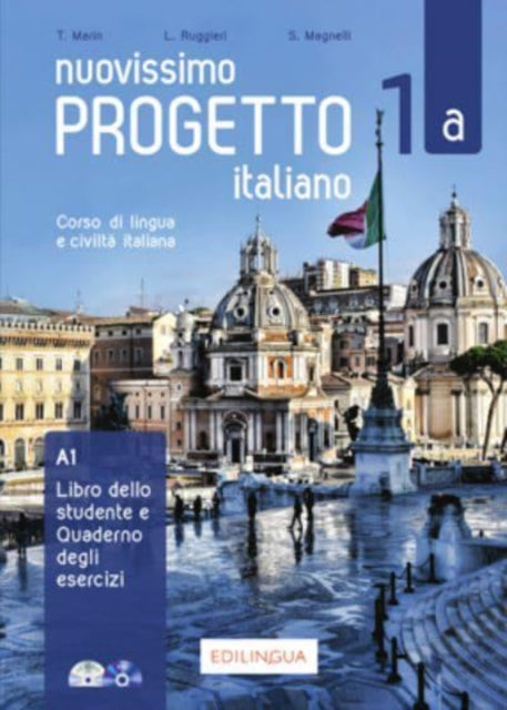 Book cover of: Nuovissimo Progetto italiano 1a + IDEE online code - Libro dello studente + Quaderno degli esercizi. By: Telis Marin
