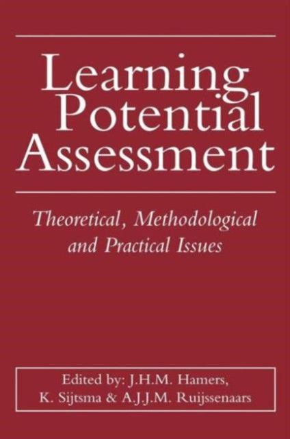 Book cover of: Learning Potential Assessment. By: J.h.m. Hamers