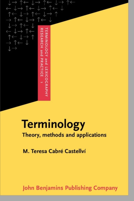 Book cover of: Terminology. By: M.Teresa Cabre