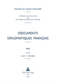 Book cover of: Documents Diplomatiques Francais