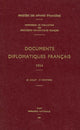 Book cover of: Documents Diplomatiques Francais