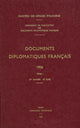 Book cover of: Documents Diplomatiques Francais