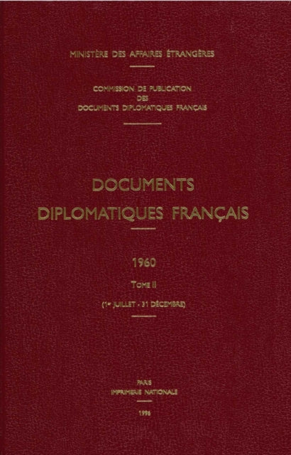 Book cover of: Documents Diplomatiques Francais