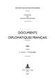 Book cover of: Documents Diplomatiques Francais. By: Ministere des Affaires Etrangeres Staff
