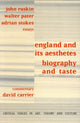 Book cover of: England and its Aesthetes