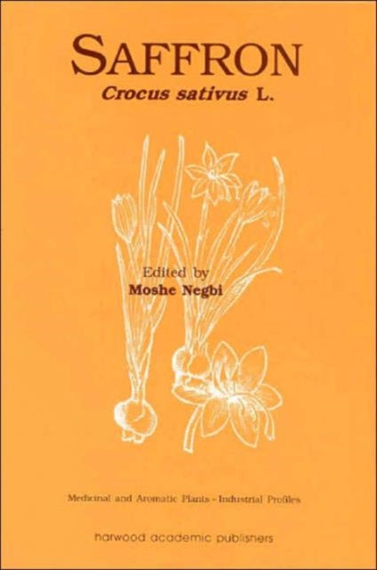 Book cover of: Saffron. By: Moshe Negbi